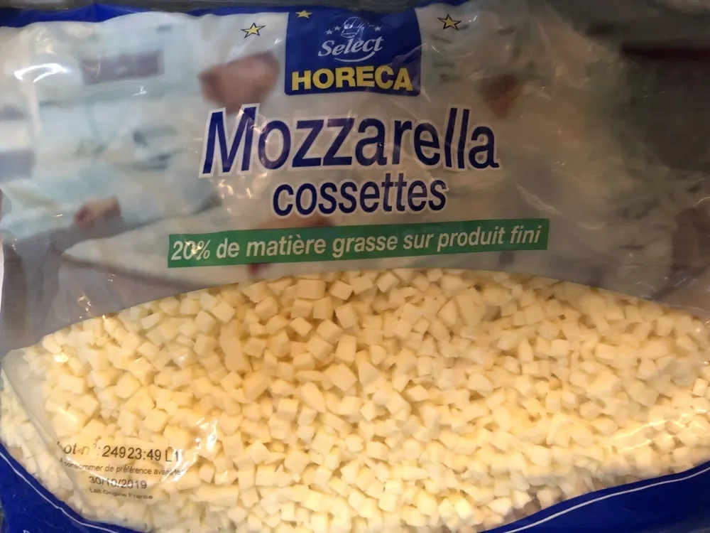Mozzarella cossettes