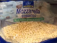 Mozzarella cossettes
