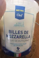 Billes de mozzarella