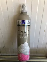 Crème sous pression sucrée