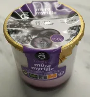 Yaourt mûre myrtille