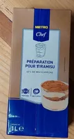 Préparation pour tiramisu