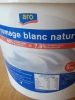 Fromage blanc nature 7.8% de matière grasse