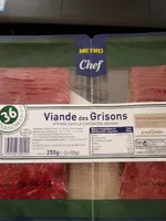 Viande des grisons
