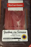 Jambon cru Serrano IGP