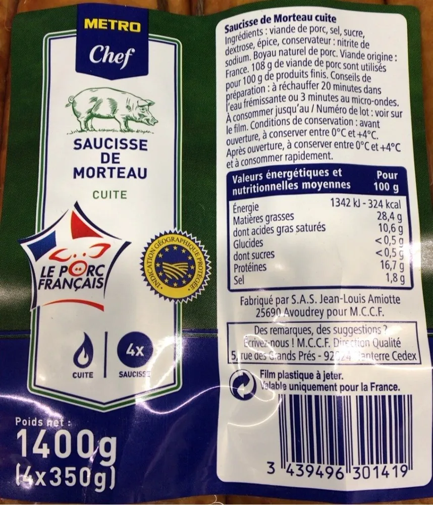 Saucisse de Morteau