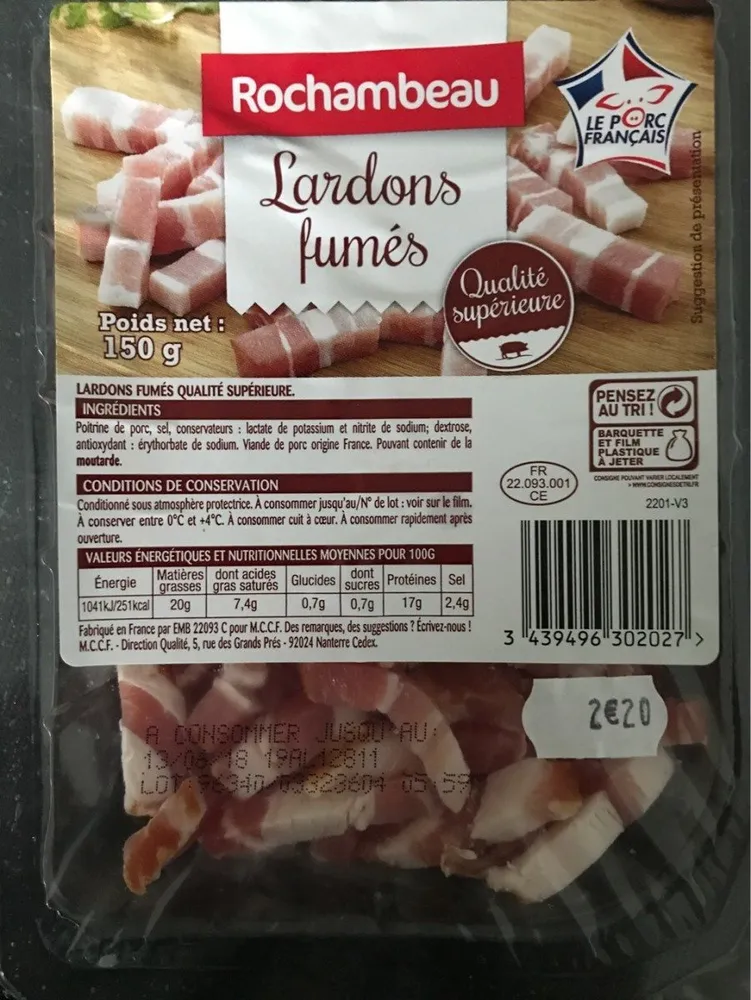 Lardons fumés