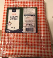 Tranches fines de poitrine fumée