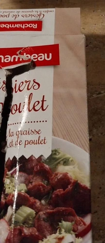 Gésiers de poulet