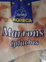 Marrons épluchés surgelés
