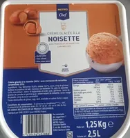 Crème glacée à la Noisette
