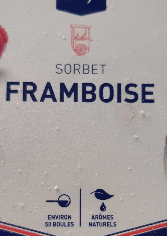 Sorbet framboise