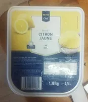 Sorbet citron jaune