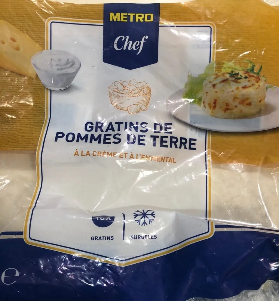Gratins de pommes de terre