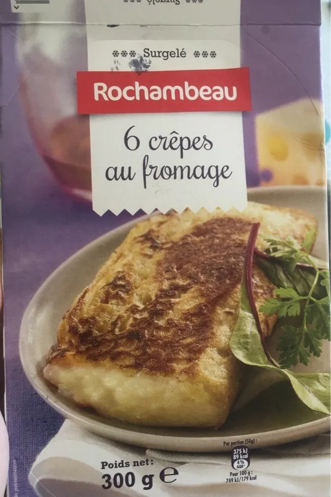 Crèpes au fromage