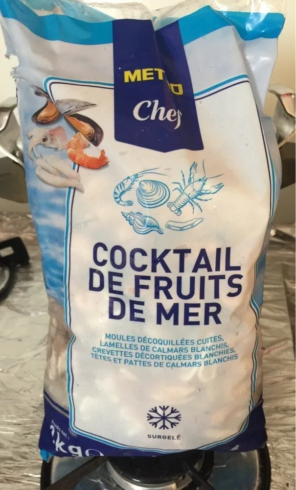 Cocktail de fruits de mer