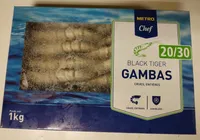 Gambas Black tiger