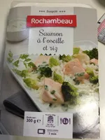 Saumon a l’oseille et riz