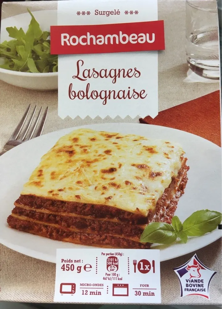 lasagnes bolognaise