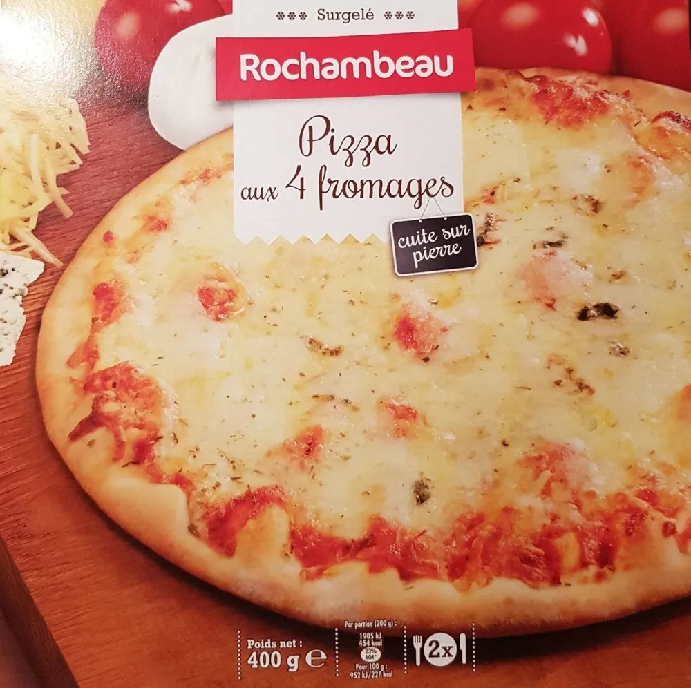 Pizza aux 4 fromages