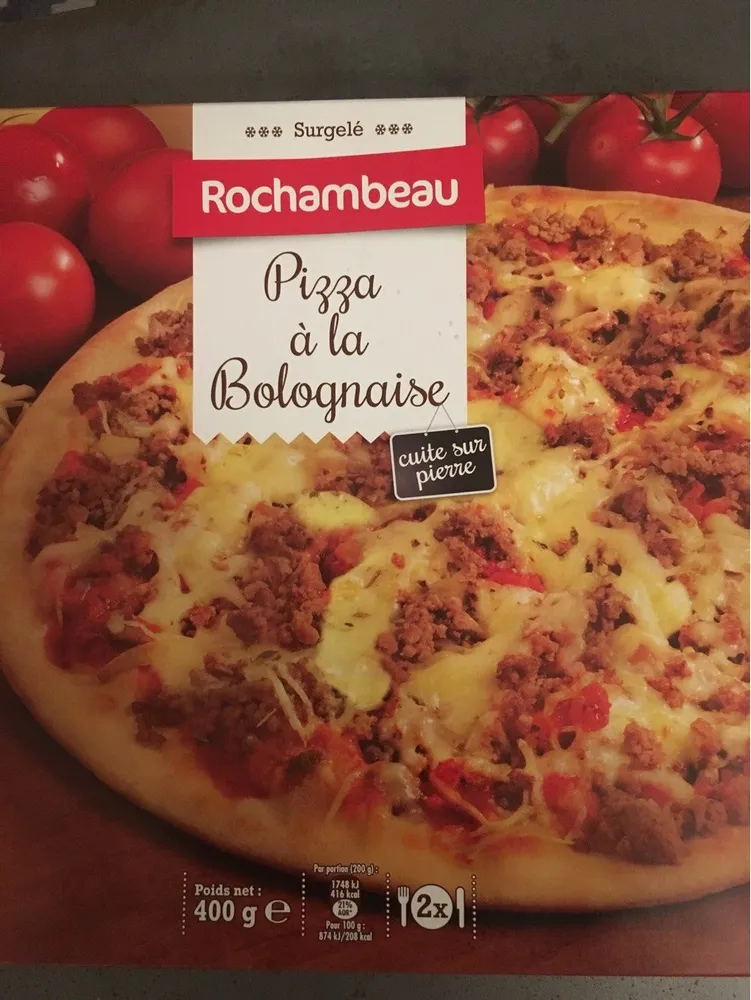Pizza à la Bolognaise