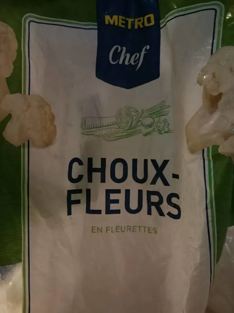 Choux fleur en fleurette