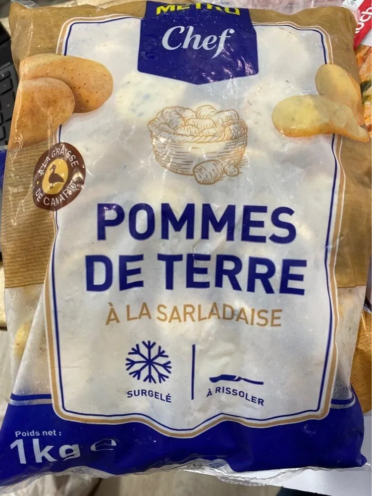 Pomme de terre à la sarladaise