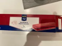Entremets fruits rouges
