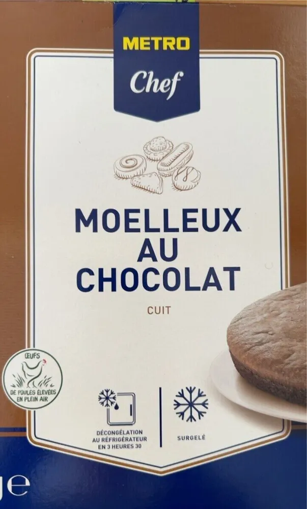 Moelleux au chocolat
