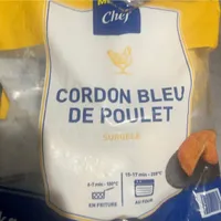 Cordons-bleus de poulet surgelés
