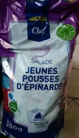 Salade jeunes pousses d'épinards