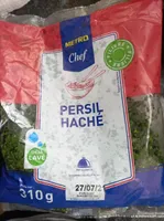 Persil haché