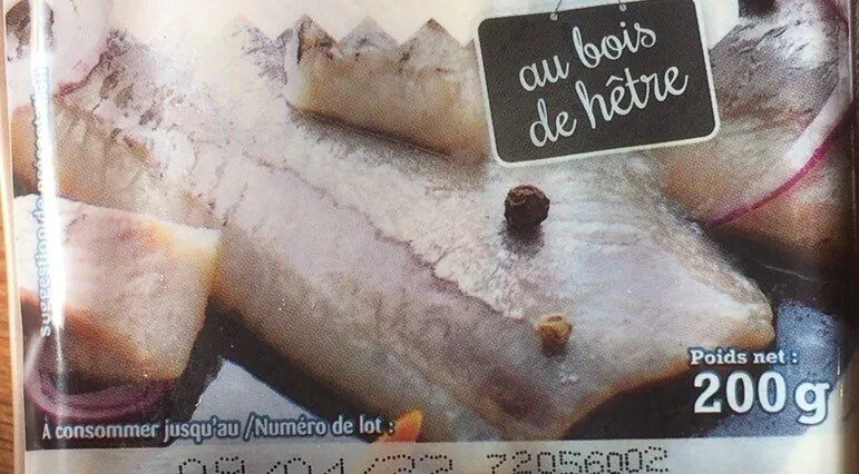 Filets de harengs fumes doux