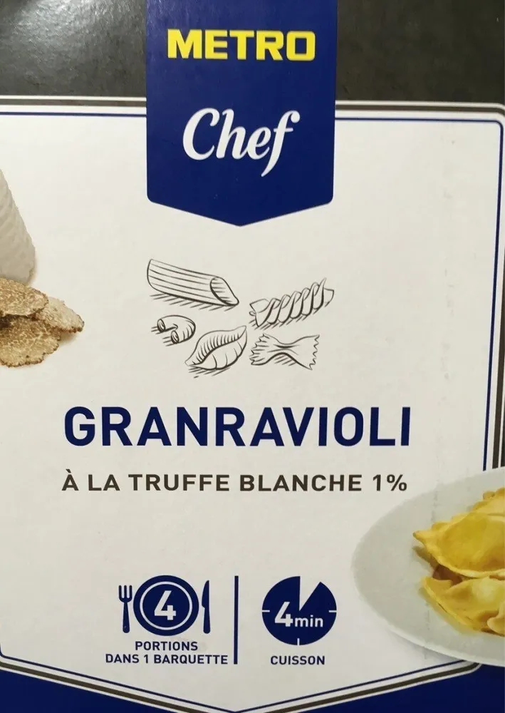 Granravioli a la truffe blanche