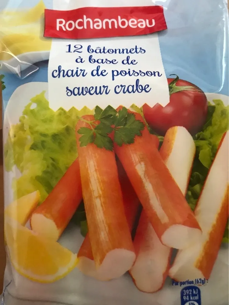 12 Bâtonnets de Surimi