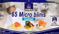 65 Micro Blinis Cocktail