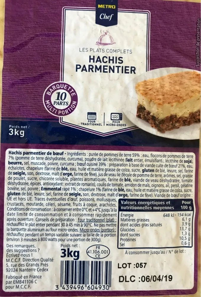 Hachis parmentier