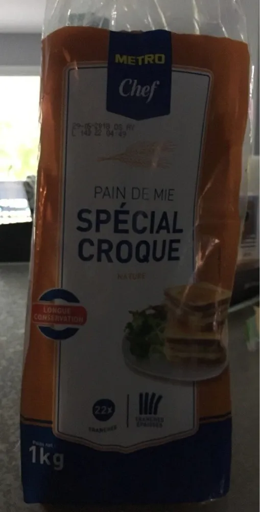 Pain de mie spécial croque