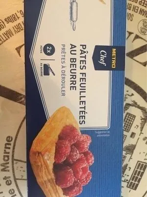 Pâtes  feuilletées au beurre