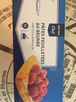 Pâtes  feuilletées au beurre