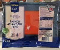 Saumon Atlantique fumé