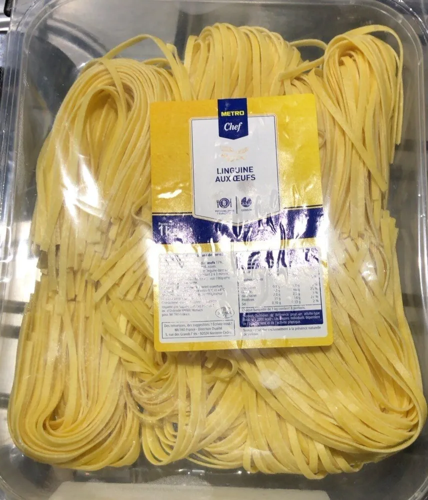 Linguine aux œufs