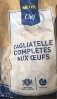 Tagliatelle completes aux oeufs