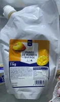 Puree de mangue sucree