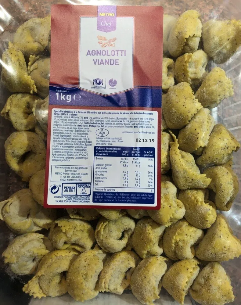 Agnolotti viande