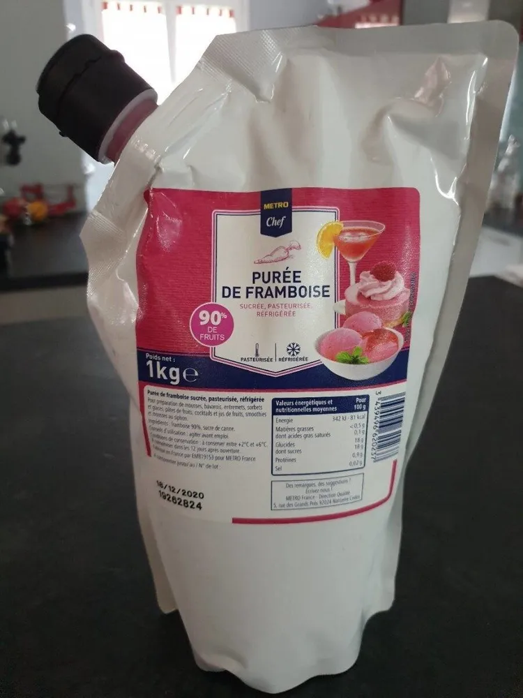 Purée de framboise