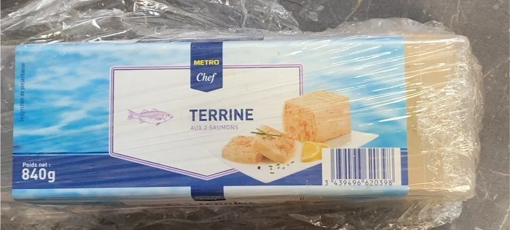 Terrine aux 2 saumons