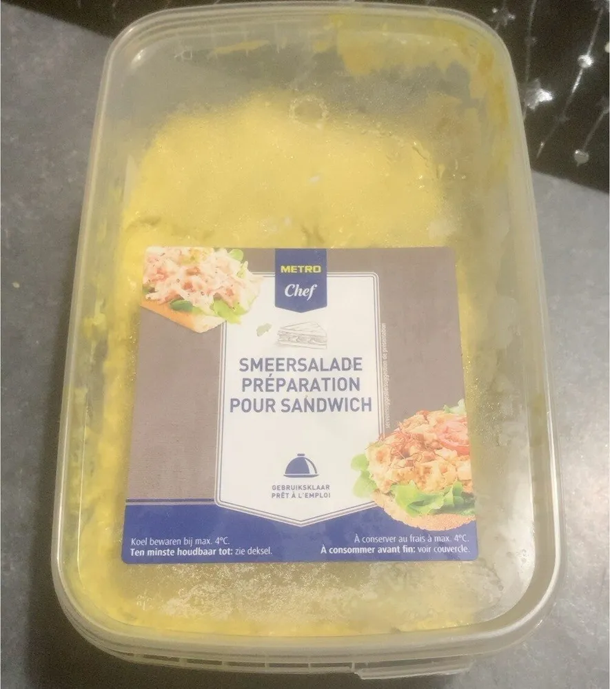 Preparation pour sandwich au thon