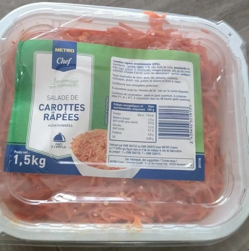 Salade de Carottes râpées