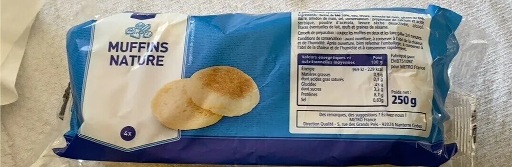 Muffins nature